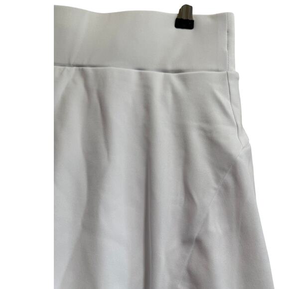 Werena White Pleated Tennis Skirt - Size Large - NWT - Picture 3 of 5